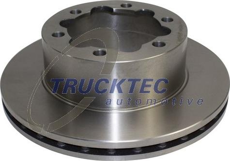 Trucktec Automotive 02.35.202 - Brake Disc autospares.lv