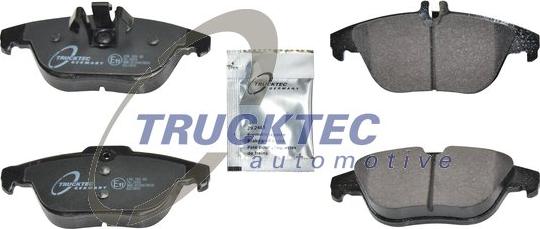 Trucktec Automotive 02.35.234 - Brake Pad Set, disc brake autospares.lv