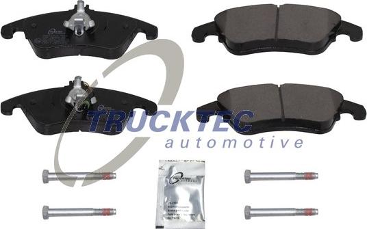 Trucktec Automotive 02.35.233 - Brake Pad Set, disc brake autospares.lv