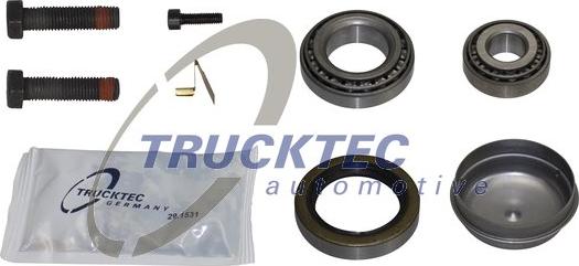 Trucktec Automotive 02.31.078 - Wheel hub, bearing Kit autospares.lv