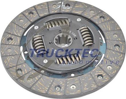 Trucktec Automotive 02.23.108 - Clutch Disc autospares.lv