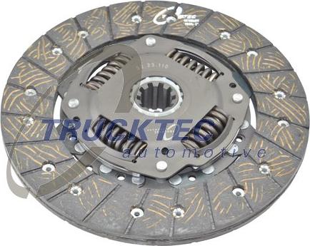 Trucktec Automotive 02.23.110 - Clutch Disc autospares.lv