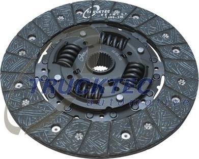 Trucktec Automotive 02.23.133 - Clutch Disc autospares.lv