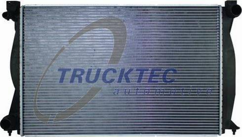 Trucktec Automotive 07.40.093 - Radiator, engine cooling autospares.lv