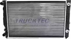 Trucktec Automotive 07.40.045 - Radiator, engine cooling autospares.lv