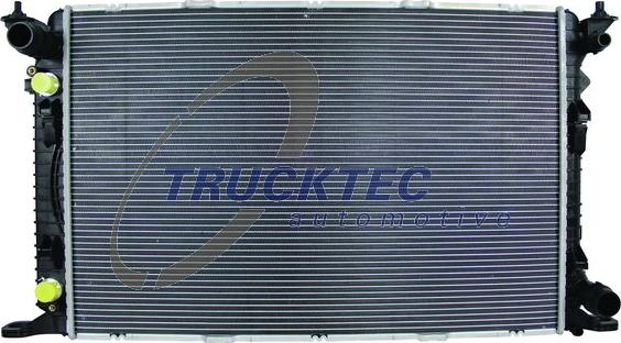 Trucktec Automotive 07.40.084 - Radiator, engine cooling autospares.lv
