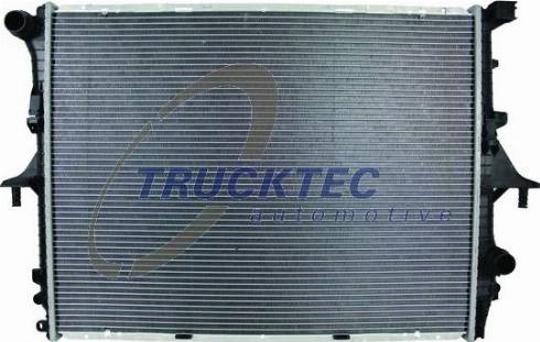 Trucktec Automotive 07.40.083 - Radiator, engine cooling autospares.lv