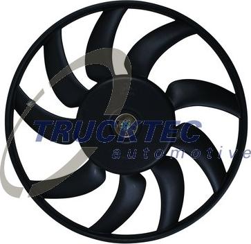 Trucktec Automotive 07.40.076 - Fan, radiator autospares.lv