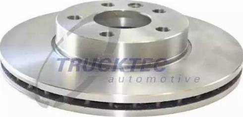 Trucktec Automotive 07.35.099 - Brake Disc autospares.lv