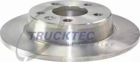 Trucktec Automotive 07.35.098 - Brake Disc autospares.lv