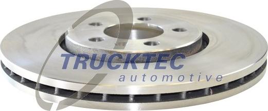 Trucktec Automotive 07.35.048 - Brake Disc autospares.lv