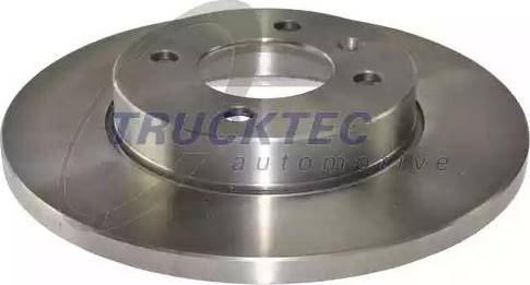 Trucktec Automotive 07.35.038 - Brake Disc autospares.lv