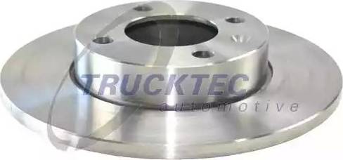 Trucktec Automotive 07.35.028 - Brake Disc autospares.lv