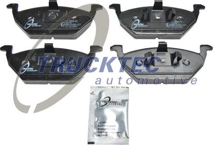 Trucktec Automotive 07.35.141 - Brake Pad Set, disc brake autospares.lv