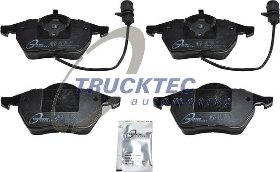 Trucktec Automotive 07.35.109 - Brake Pad Set, disc brake autospares.lv