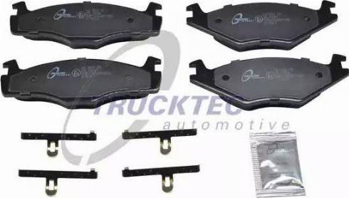 Trucktec Automotive 07.35.101 - Brake Pad Set, disc brake autospares.lv