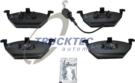 Trucktec Automotive 07.35.103 - Brake Pad Set, disc brake autospares.lv