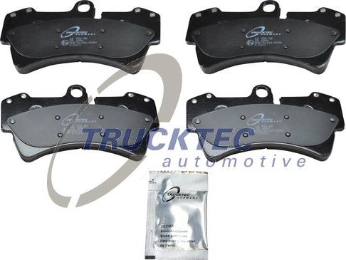 Trucktec Automotive 07.35.112 - Brake Pad Set, disc brake autospares.lv