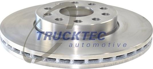 Trucktec Automotive 07.35.134 - Brake Disc autospares.lv