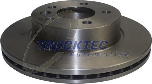 Trucktec Automotive 07.35.318 - Brake Disc autospares.lv