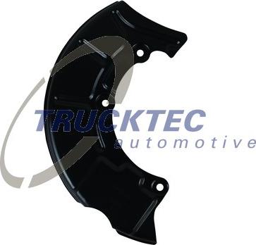 Trucktec Automotive 07.35.295 - Splash Panel, guard, brake disc autospares.lv