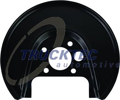 Trucktec Automotive 07.35.296 - Splash Panel, guard, brake disc autospares.lv