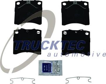 Trucktec Automotive 07.35.291 - Brake Pad Set, disc brake autospares.lv