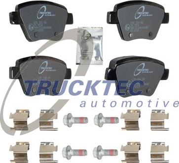 Trucktec Automotive 07.35.247 - Brake Pad Set, disc brake autospares.lv