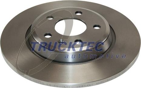 Trucktec Automotive 07.35.252 - Brake Disc autospares.lv