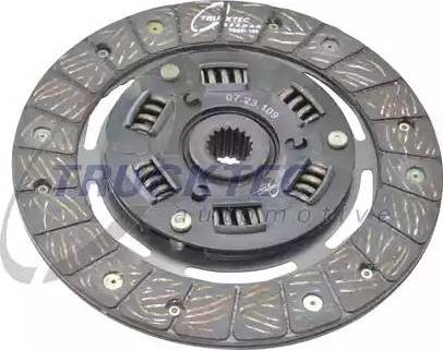 Trucktec Automotive 07.23.109 - Clutch Disc autospares.lv