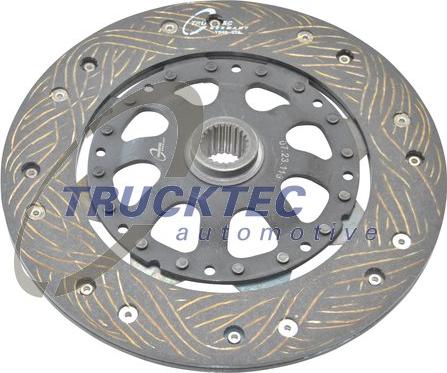 Trucktec Automotive 07.23.113 - Clutch Disc autospares.lv