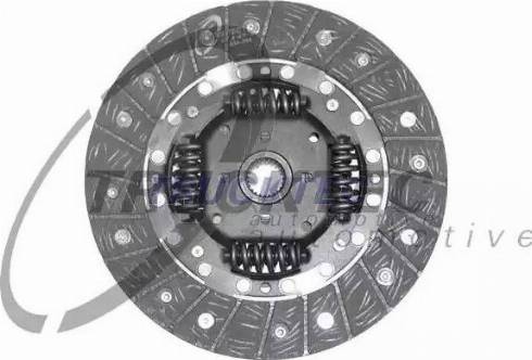 Trucktec Automotive 07.23.120 - Clutch Disc autospares.lv