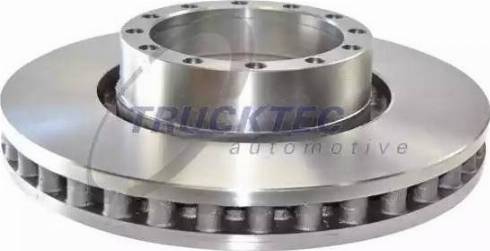 Trucktec Automotive 14.35.011 - Brake Disc autospares.lv