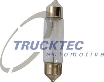 Trucktec Automotive 88.58.010 - Bulb, licence plate light autospares.lv