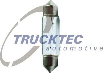 Trucktec Automotive 88.58.011 - Bulb, licence plate light autospares.lv