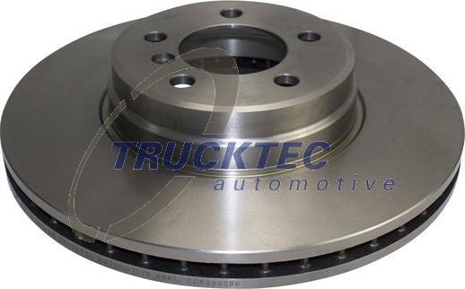 Trucktec Automotive 22.35.106 - Brake Disc autospares.lv