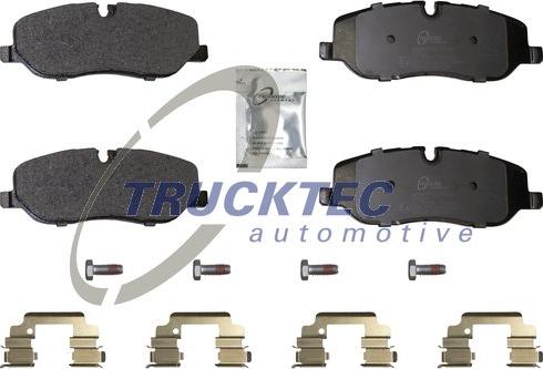 Trucktec Automotive 22.35.119 - Brake Pad Set, disc brake autospares.lv