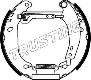 Trusting 6091 - Brake Shoe Set autospares.lv