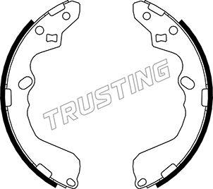 Trusting 049.146 - Brake Shoe Set autospares.lv