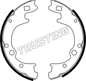 Trusting 046.209 - Brake Shoe Set autospares.lv