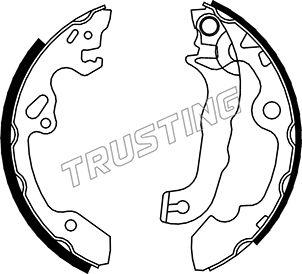 Trusting 040.146 - Brake Shoe Set autospares.lv