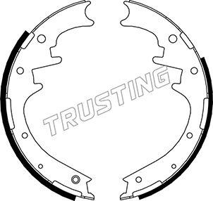 Trusting 040.154 - Brake Shoe Set autospares.lv