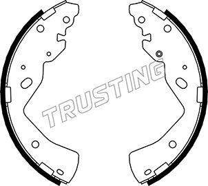 Trusting 040.157 - Brake Shoe Set autospares.lv