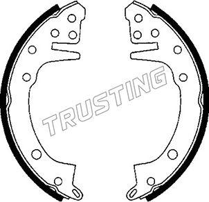 Trusting 064.135 - Brake Shoe Set autospares.lv