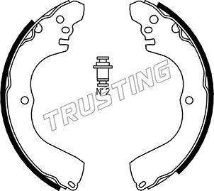 Trusting 064.172 - Brake Shoe Set autospares.lv