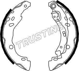 Trusting 088.234 - Brake Shoe Set autospares.lv