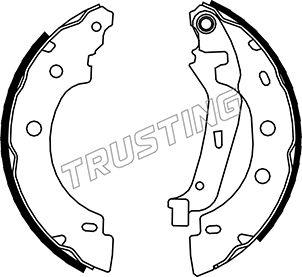 Trusting 088.230 - Brake Shoe Set autospares.lv