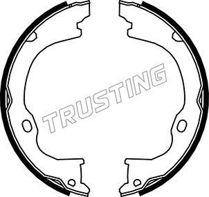 Trusting 088.238 - Brake Shoe Set, parking brake autospares.lv