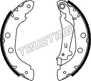 Trusting 088.226 - Brake Shoe Set autospares.lv
