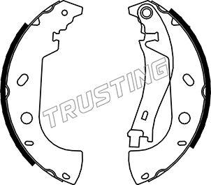 Trusting 034.099 - Brake Shoe Set autospares.lv